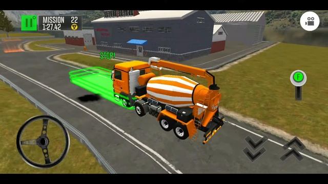 Construction Cement Mixer Truck Drive Simulator 2021 Android Gameplay | BAMG Games смотреть онлайн