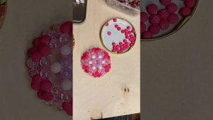 плетем кружочек из бусин