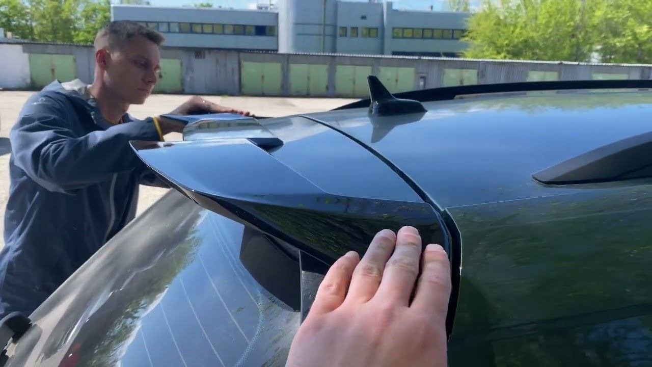 MV-TUNING Spoiler From Skoda Kodiaq (Первая примерка)