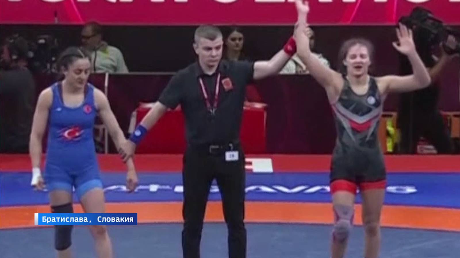 Анастасия Сидельникова из Кузбасса стала чемпионкой Европы по женской борьбе