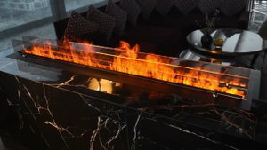 Электрический очаг Schones Feuer 3D FireLine 1500 в интерьере