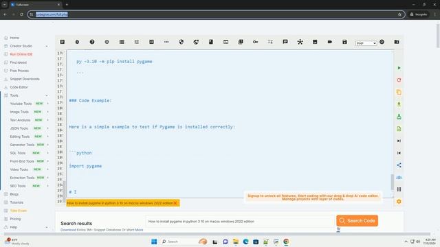 How to install pygame in python 3 10 on macos windows 2022 edition смотреть онлайн