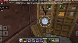 майнкрафт 8 заложил в доме аметистовый пол.