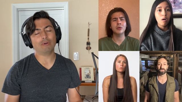 The cast of the world premiere Native American musical, DISTANT THUNDER performs “Hold On” смотреть онлайн