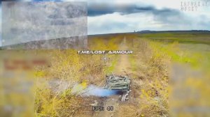 Ударами  FPV-дронов КВН уничтожен танк Т-64БВ ВСУ на Дзержинском направлении