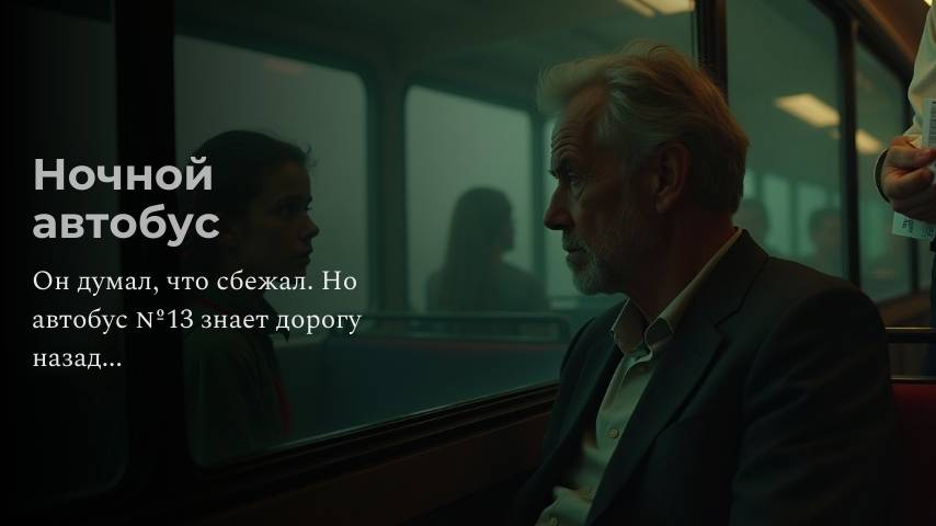 🎧 Аудиорассказ: "Ночной автобус" | Страшные истории и страшилки перед сном | Исповедь грешника