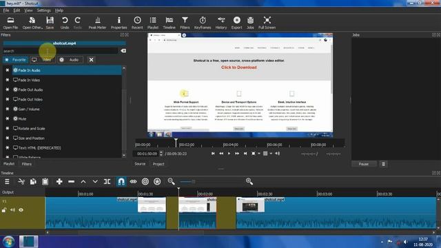 How to blur text or object or face in shotcut  free video editor /shotcut  video editor blur effect