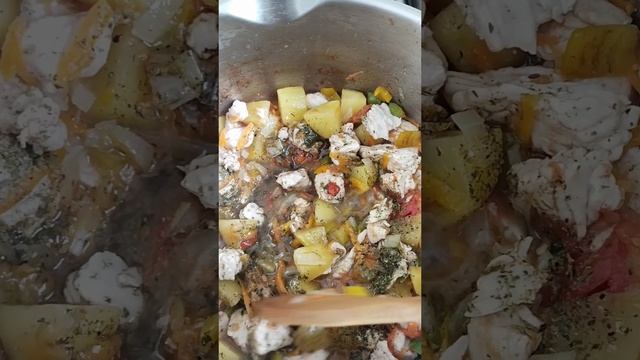 Суп дня! Индейка и эноки! Вкуснятина для всей семьи!