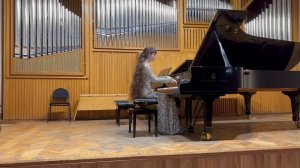 Морис Равель. Сонатина, 2 и 3 ч. - Марчук Анна