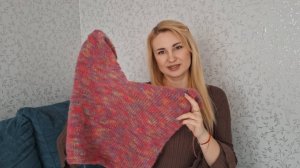 Вяжу жилет для мамы Вязальный эпизод №8