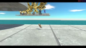 HYDRAULIC PRESS 10000 TONS VS Charles VS  ALL UNIT ARBS - Animal Revolt Battle Simulator