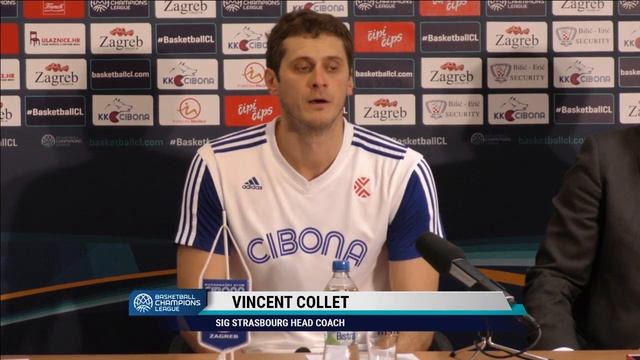 Cibona v SIG Strasbourg - Press Conference - Basketball Champions League смотреть онлайн
