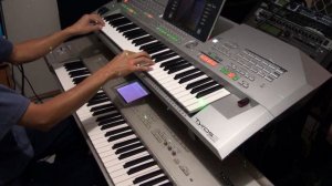 Disco Medley 80s Give Me Your Love Tonight / Yamaha Tyros 2 and Korg Triton Studio