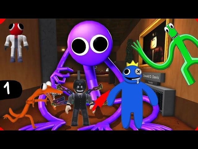 Играю в Радужных друзей в Roblox (они со всем мне не друзья)