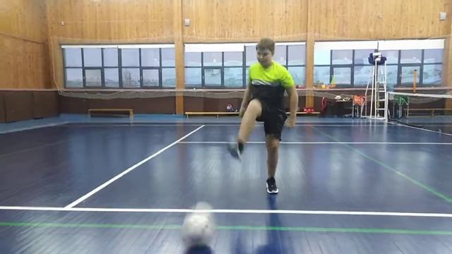 4. ⚽Футбольный⚽Фристайл⚽ Салехард "Центр культуры и спорта "Геолог" 4-е занятие 25 ноября 2021 г.🔥↩