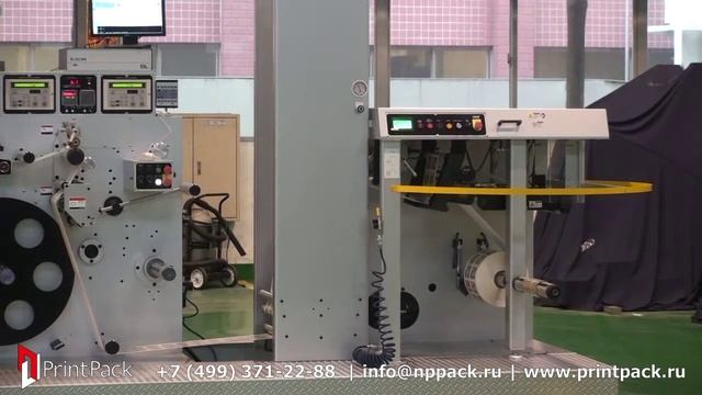 PW-260 ротационная печатная машина для печати этикеток смотреть онлайн