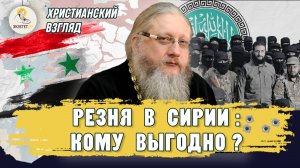 РЕЗНЯ В СИРИИ: КОМУ ВЫГОДНО?  Христианский взгляд. Иеромонах Нектарий (Соколов)