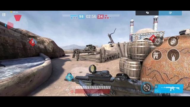 Warface gun shooting gameplay with squad. Android gameplay ll смотреть онлайн