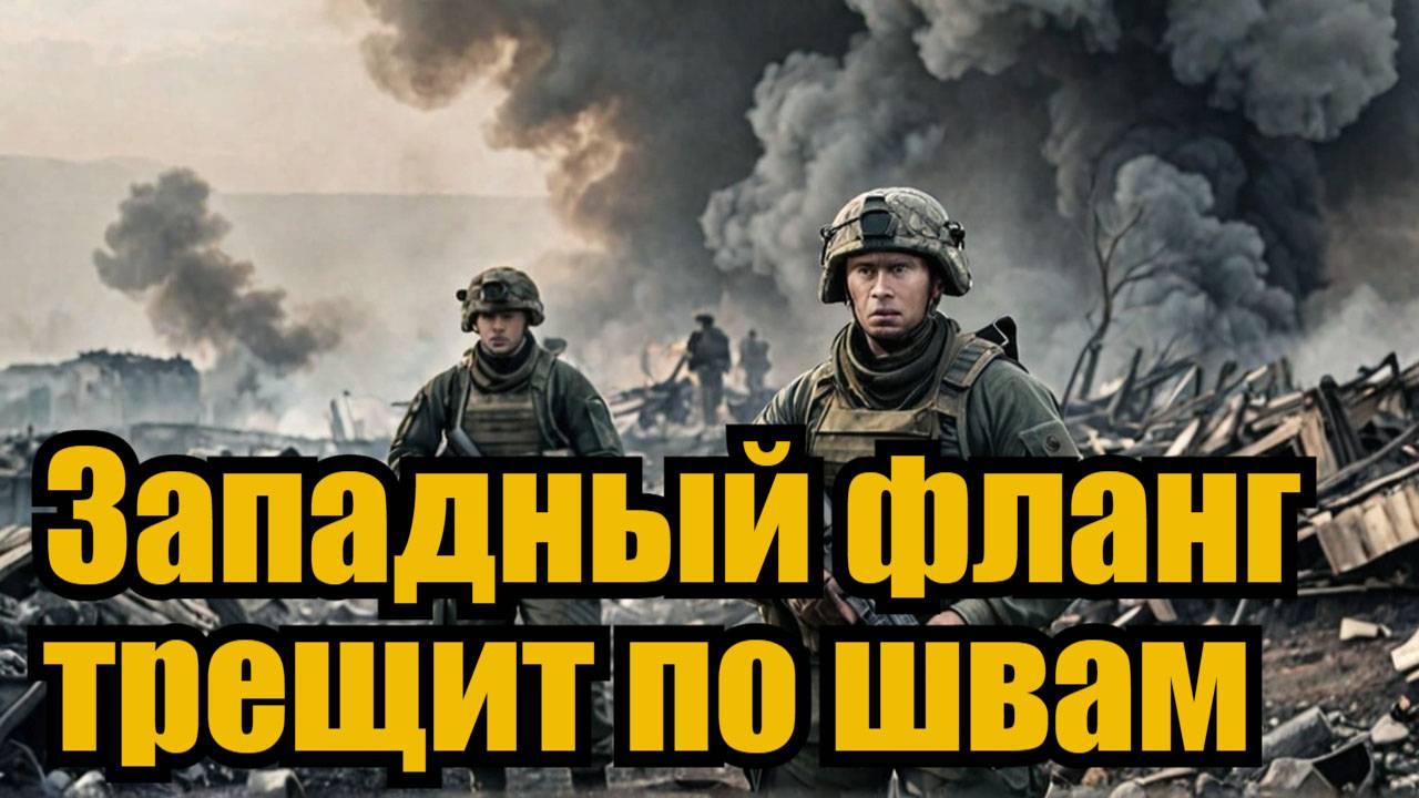Западный фланг ВСУ под угрозой! что происходит? смотреть онлайн