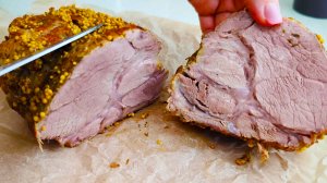 Как запечь целый КУСОК МЯСА ВКУСНО И СОЧНО! Буженина из свинины в духовке! Весь секрет в маринаде