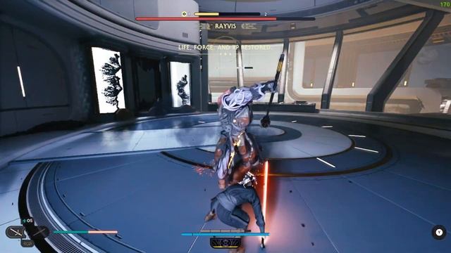 Another Jedi Survivor FSR 3 Mod test video. Vs Rayvis this time. смотреть онлайн