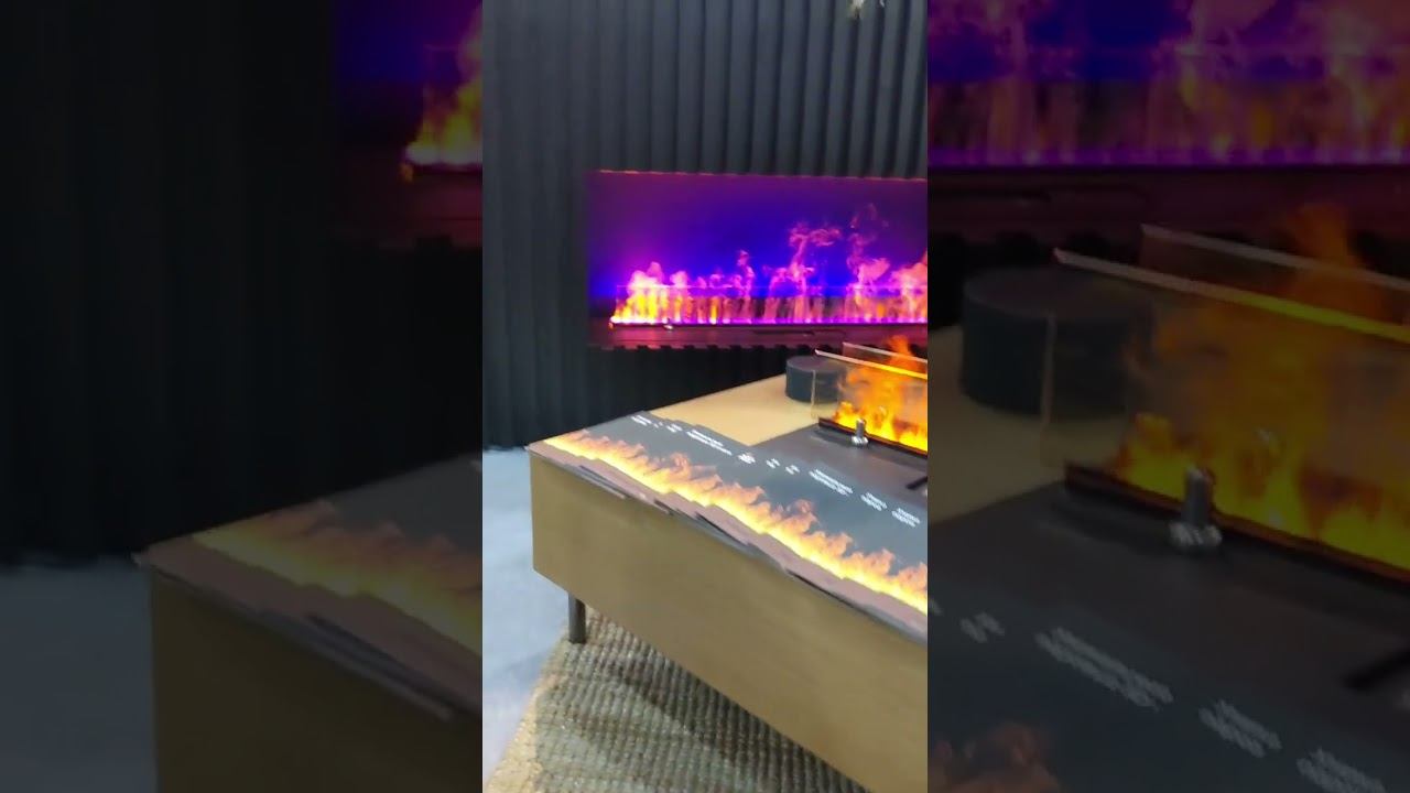 Паровые 3D камины