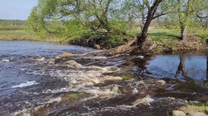 Водопад на реке Судогда Владимирской области