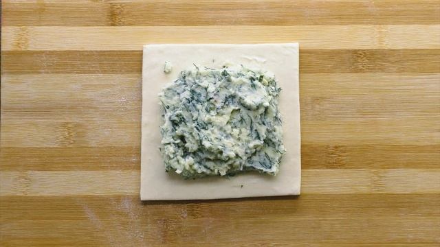 Puff pastry puffs with potatoes and dill смотреть онлайн