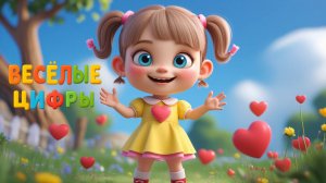 Цифры! Учимся считать от 1 до 10 вместе!
