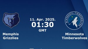 10.04.2025 | Мемфис Гриззлис — Миннесота Тимбервулвз | Grizzlies — Timberwolves