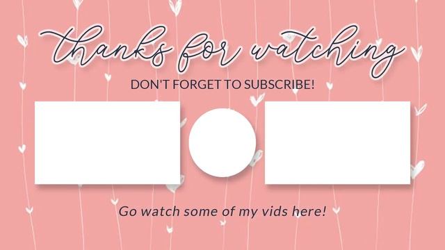 Top 10 Outro Template FREE DOWNLOAD #1 + No Copyright 💛Easy Tutorials with Reina