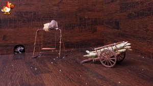 Видео для кошек про крысок развлекать питомцев 🐭🐀😂 (20)