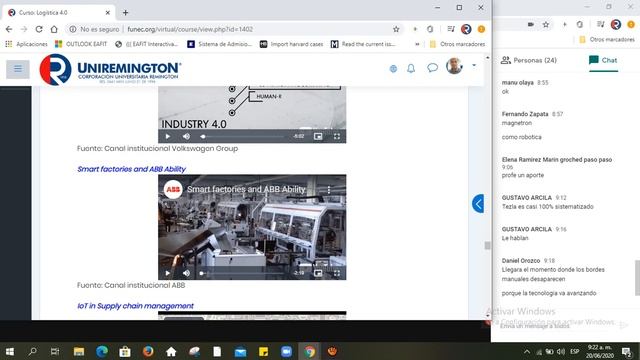 ANDRES BEDOYA CABALLERO-SEMINARIO PREGRADUAL LOGISTICA 4.0-VIERNES-DIA 5 смотреть онлайн