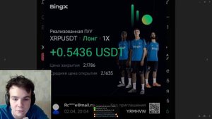 🚀+0,5 $ Трейдинг(Bybit) ✅ 6 Сделка ❗️ Депозит 7 400 ₽ 🔥 Мои Сделки