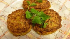 Зразы из тыквы с начинкой из курицы