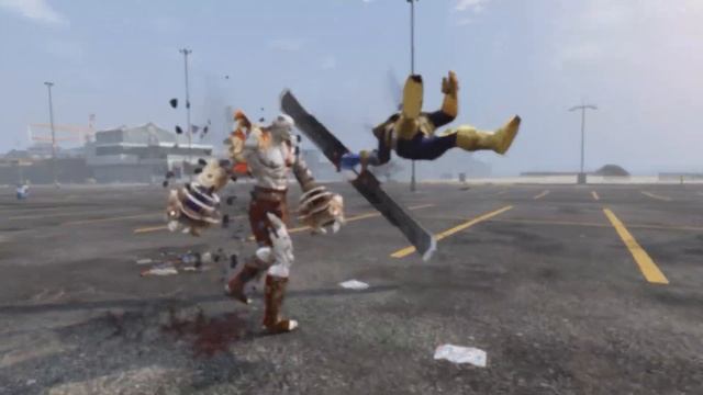 KRATOS (God of War) VS THANOS - EPIC BATTLE смотреть онлайн