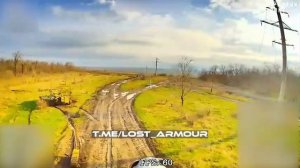 Объективный контроль уничтожения бронеавтомобиля "Новатор" ВСУ оптоволоконным FPV-дроном "КВН"...