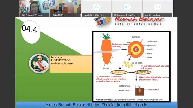 Belajar dari Rumah bersama Kak OJI mapel IPA BIOTEKNOLOGI
