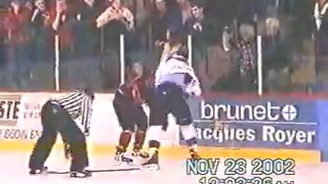 Barbeau vs S Roberge 23 nov 2002 LHSPQ смотреть онлайн