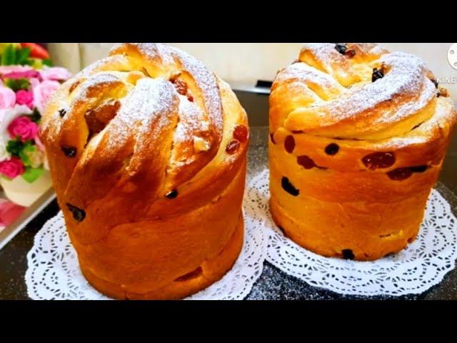 КУЛИЧ КРАФФИН! ПРОСТО И ОЧЕНЬ ВКУСНО! ТАКОЙ РЕЦЕПТ ИЩУТ ВСЕ!ОН ДОЛГО НЕ СОХНЕТ,СДОБНЫЙ, МЯГКИЙ К ЧАЮ