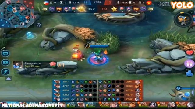 TOP 2 PH WANWAN PAG NAKABITAW NG ULTI UBOS LAHAT! | National Arena