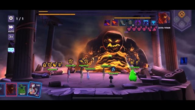 Ian team with Edna - Heroic Siege on Olympus Raid - Disney Sorcerer’s Arena