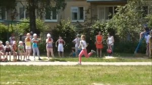 Спортивная эстафета между пришкольными лагерями