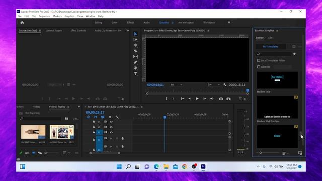 Title Templates Premiere Pro | Free Glitch Title Template Premiere Pro | Mixkit PremiereProTemplate