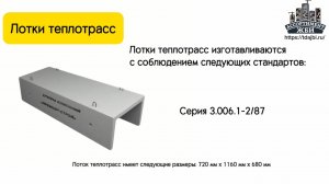 Лотки теплотрасс