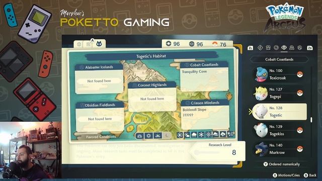 Pokemon Legends: Arceus - Cobalt Coastland Pokedex ... #27 смотреть онлайн