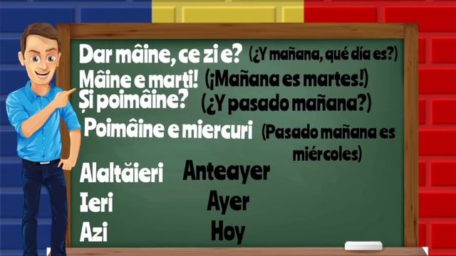 Clase de Rumano: Los días y meses del año смотреть онлайн