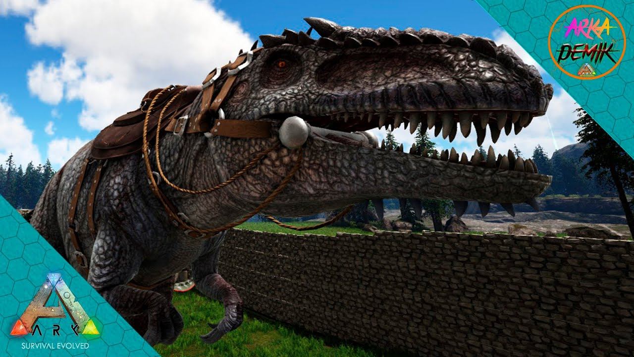 Он мне помог приручить Гигантозавра на сервере RussiaBrazil - ARK Survival Evolved [E8] смотреть онлайн