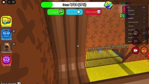 Побег от капибары в роблакс.