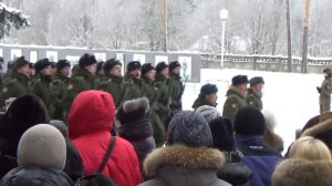 Присяга 17.12.16 г.470 МКЦ Княжево в/ч 32516